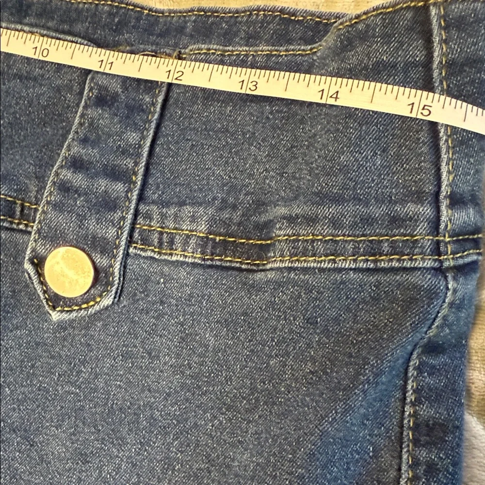2 x Pair of High Rise Boot Cut Blue Denim Women's‎ Jeans 32 Inch waist, Flared
